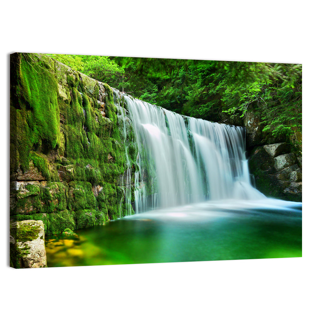 Emerald Lake Cascade Wall Art