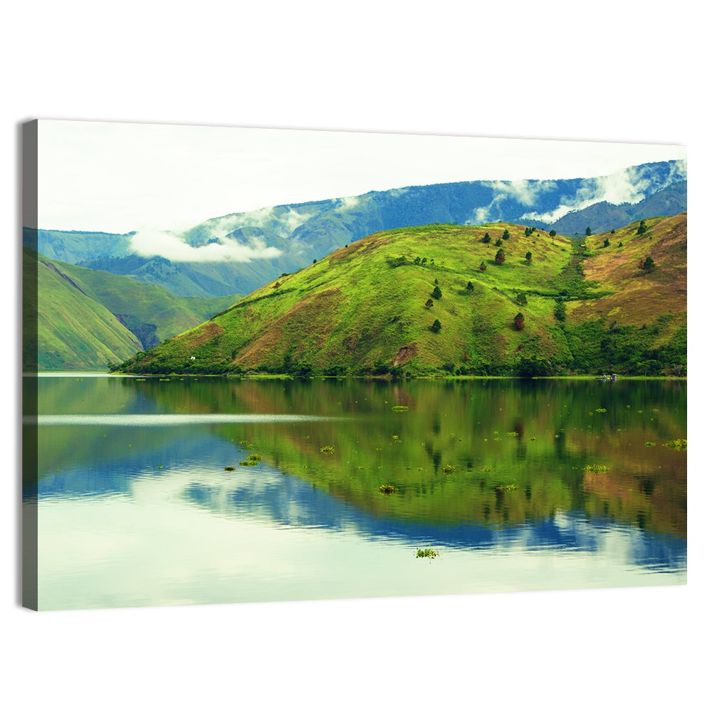 Lake Toba Reflection Wall Art