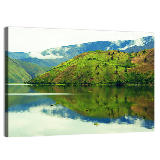 Lake Toba Reflection Wall Art