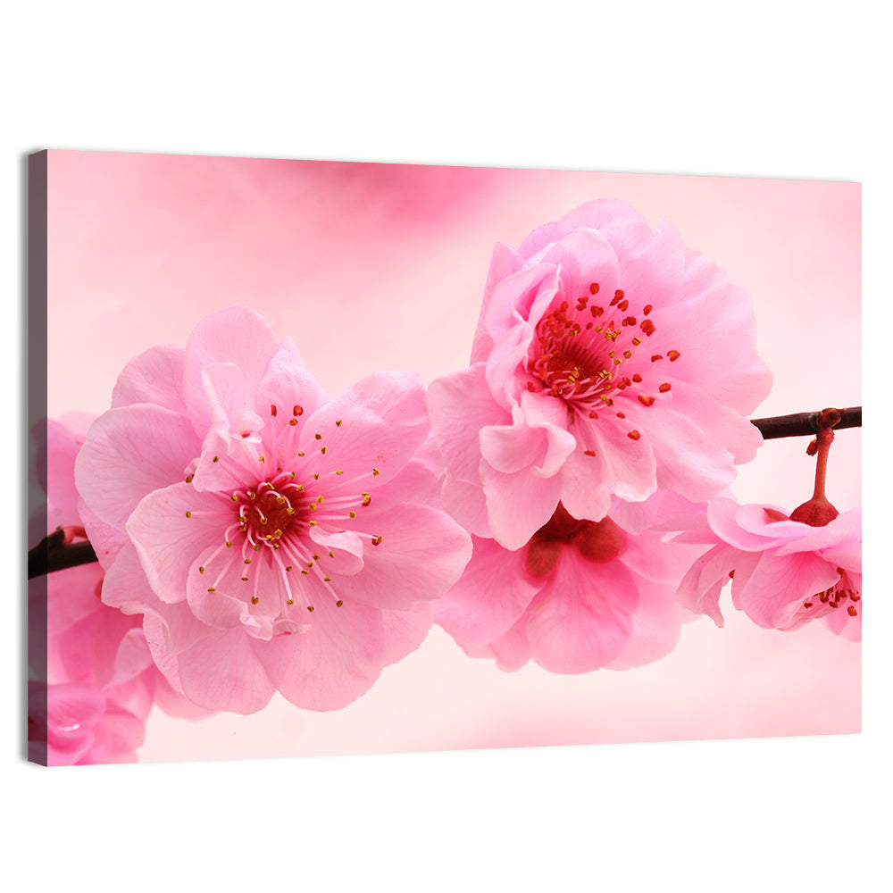Cherry Blossom Branch Wall Art