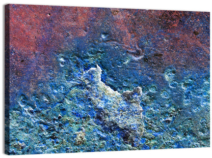 Weathered Metal Abstract Wall Art