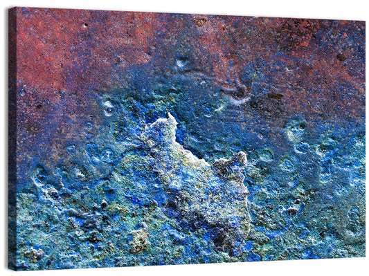 Weathered Metal Abstract Wall Art