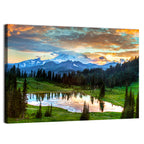 Mount Rainier Reflection at Tipsoo Lake Wall Art