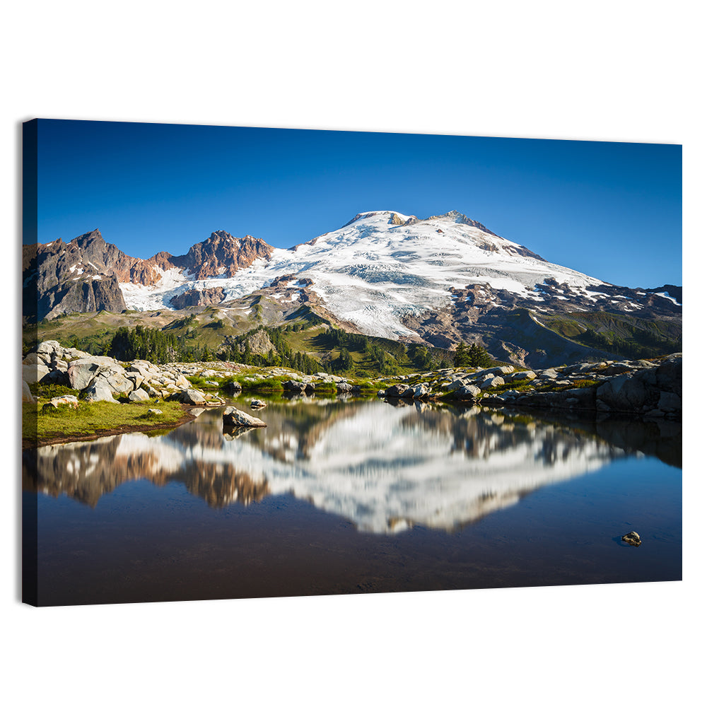 Snow-capped Mount Baker Wall Art