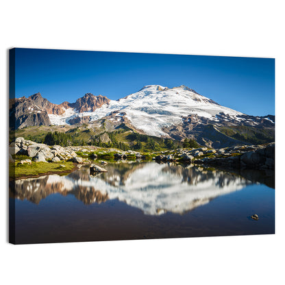 Snow-capped Mount Baker Wall Art