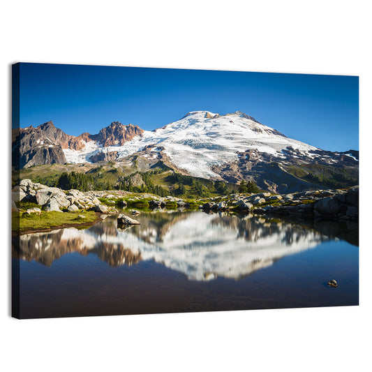 Snow-capped Mount Baker Wall Art