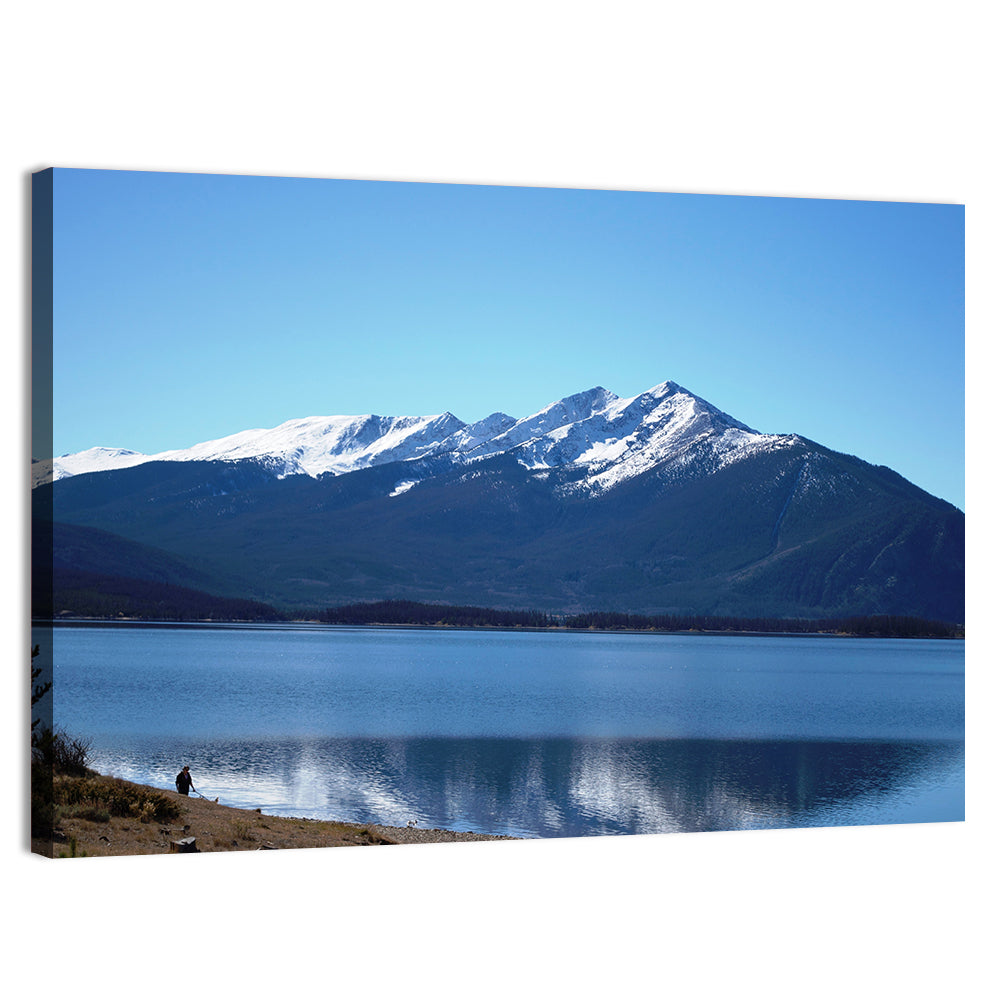 Lake Dillon Reflection Wall Art