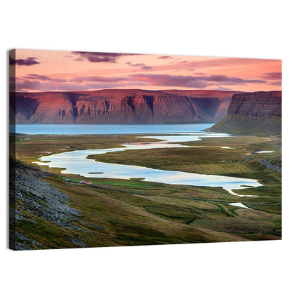 Westfjords Dusk, Iceland Wall Art