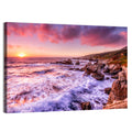 Dusk Over California Cliffs Wall Art