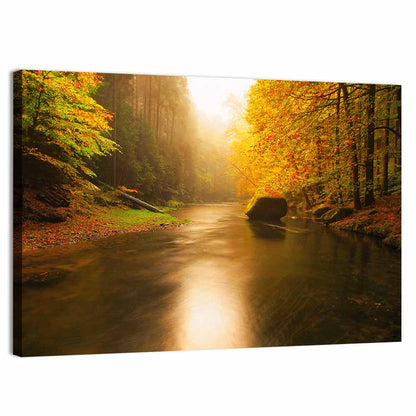 Mountain River Wall Art