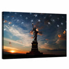 Statue of Liberty at Dusk Wall Art