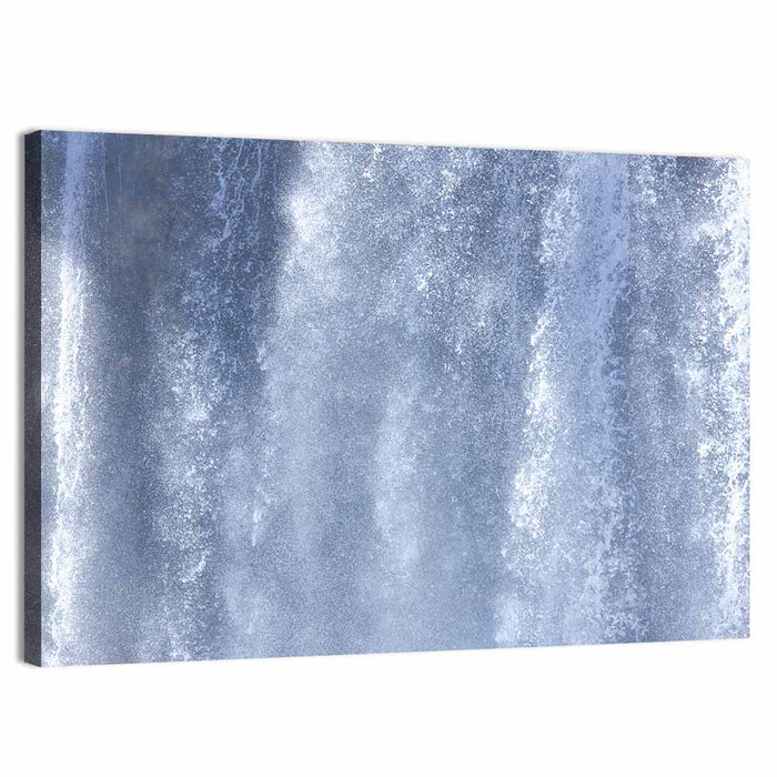 Abstract Waterfall Pattern Wall Art as a canvas print