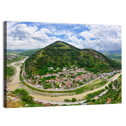 Berat Osum River View Wall Art