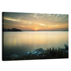 Lake Conroe Sunset Reflection Wall Art