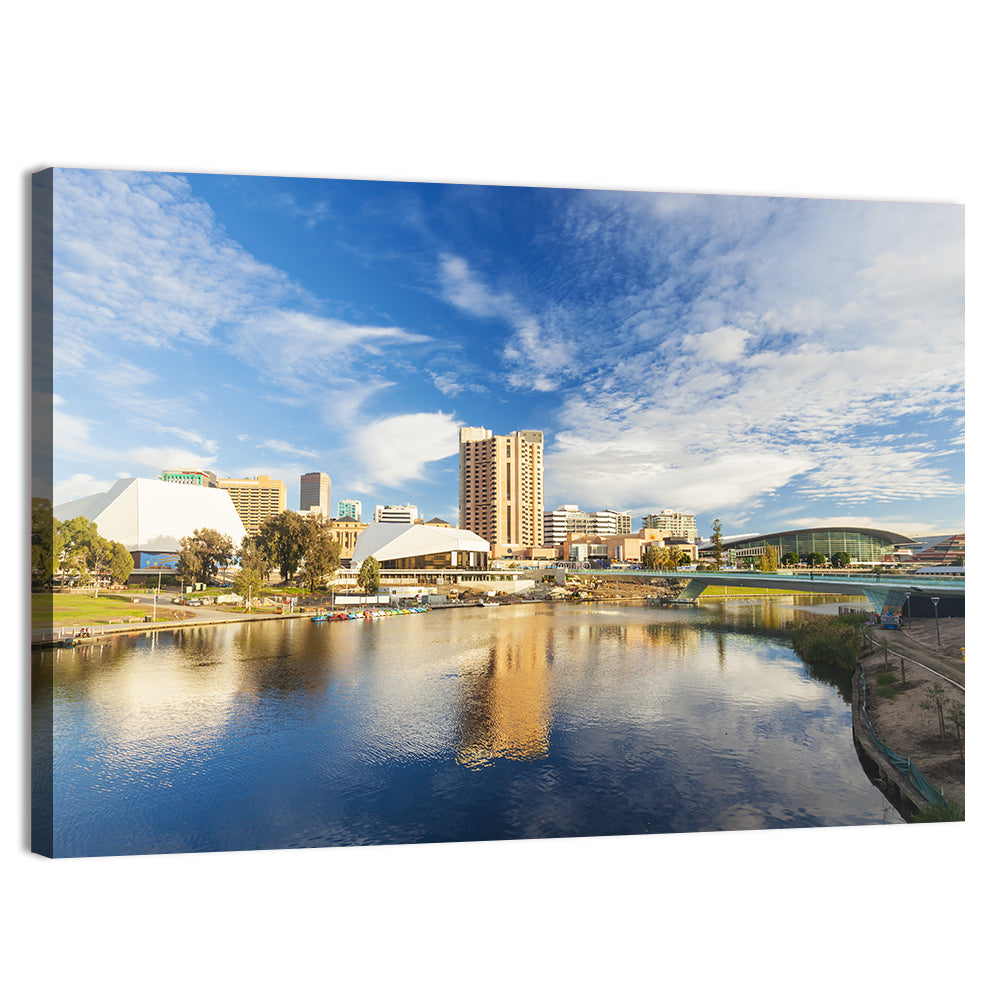 Adelaide River Torrens Skyline Wall Art