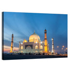 Siddiqa Fatima Zahra Mosque at Dusk Wall Art