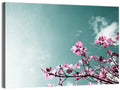 Pink Fig Tree Branches Wall Art