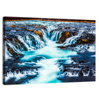 Bruarfoss Multi Tier Waterfall Wall Art
