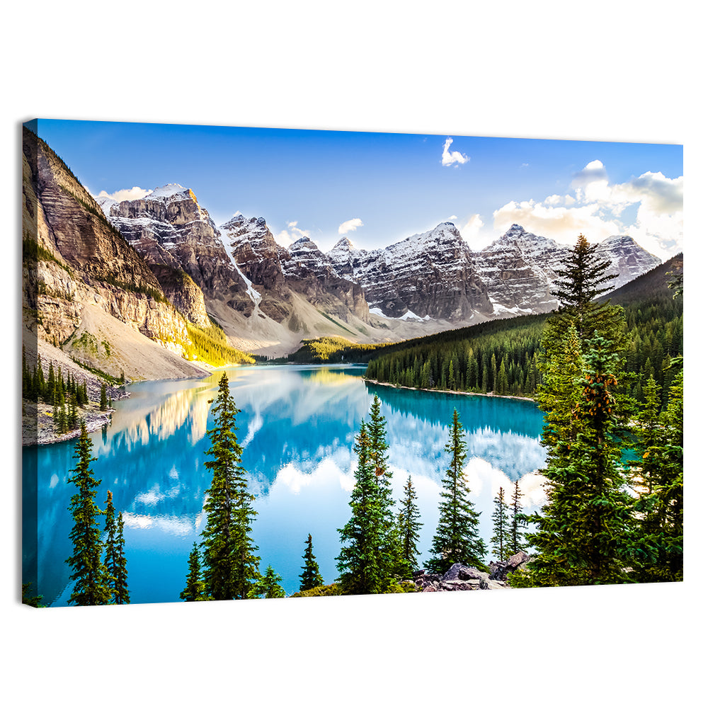 Moraine Lake Reflections Wall Art