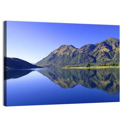 Lake Hawea Mirror Reflection Wall Art