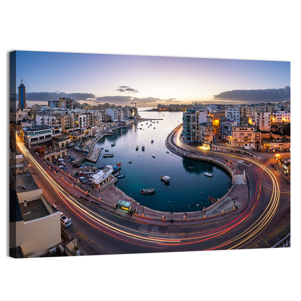 Spinola Bay Light Trails Wall Art