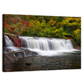 Blue Ridge Autumn Waterfall Wall Art