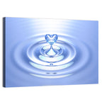 Heart-shaped Water Droplet Wall Art
