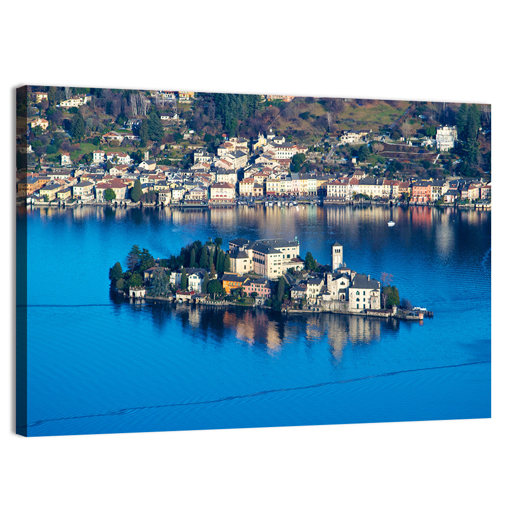 Isola San Giulio, Lake Orta Wall Art