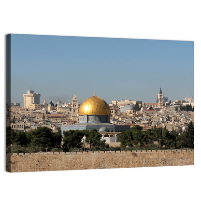 Golden Dome of the Rock, Jerusalem Wall Art
