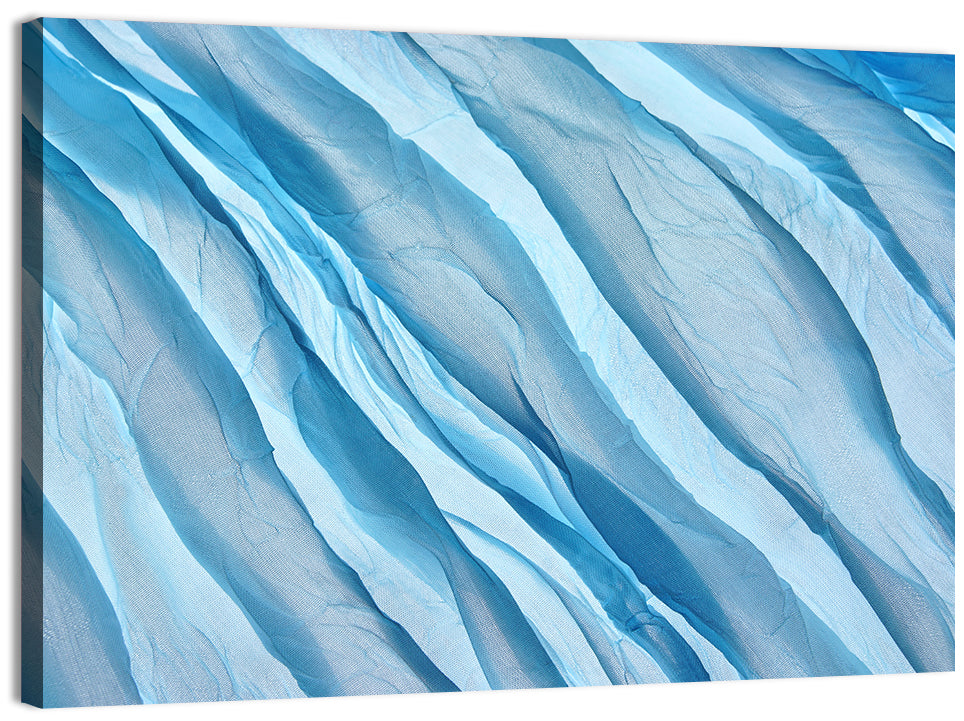 Diagonal Chiffon Layers Wall Art