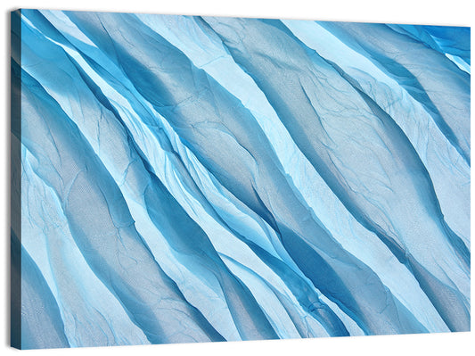 Diagonal Chiffon Layers Wall Art