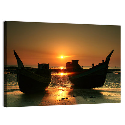 St Martins Island Sunset Wall Art