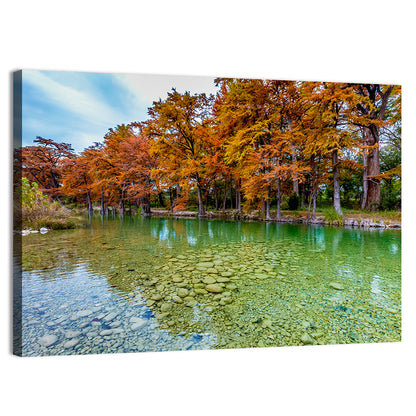 Frio River at Garner State Park Wall Art