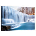 Seeley's Pond Winter Waterfall Wall Art