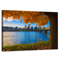 Willamette River at Golden Hour Wall Art