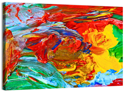 Palette Knife Color Study Wall Art