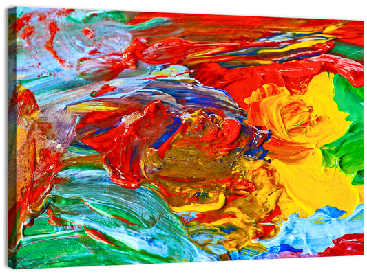 Palette Knife Color Study Wall Art