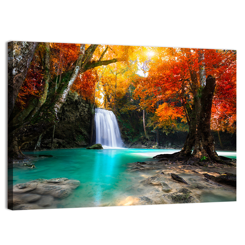 Erawan Waterfall, Kanchanaburi Wall Art