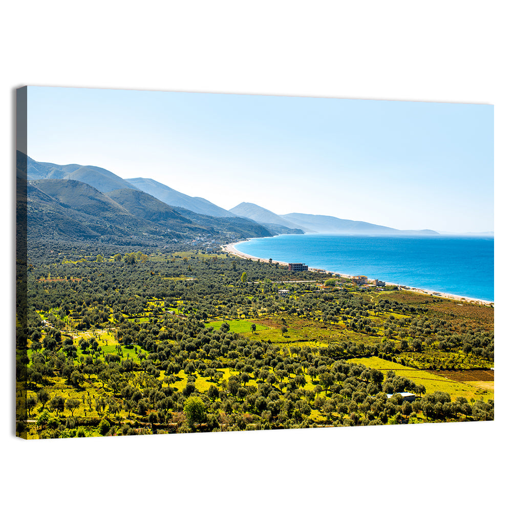 Borsh Coastline, Albania Wall Art