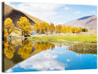 Chanxi Autumn Reflection Road Wall Art
