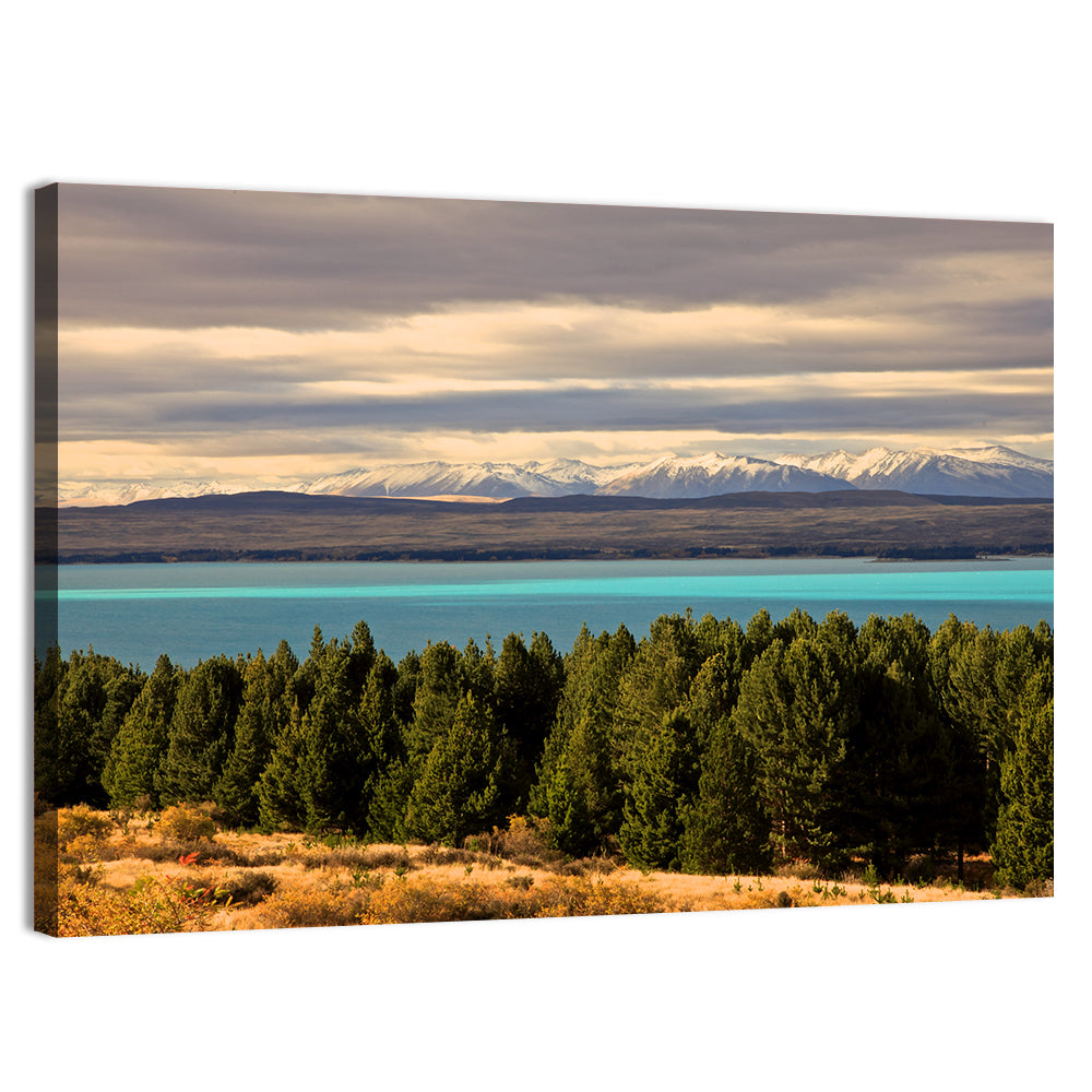 Lake Pukaki Turquoise View Wall Art