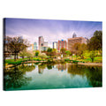 Charlotte Skyline at Marshall Park Wall Art