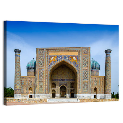 Sher-dor Madrasah, Registan Square Wall Art