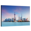 Shanghai Lujiazui Skyline Wall Art