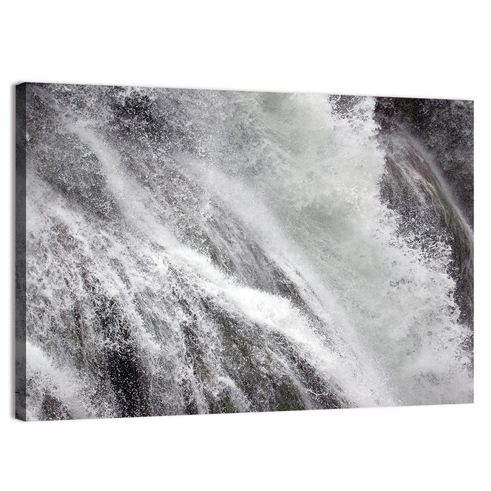 Marmore Waterfall in Motion Wall Art as a canvas print
