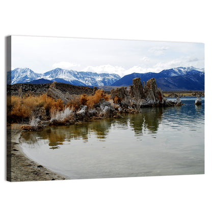Mono Lake Tufa Towers with Mount Whitney Wall Art