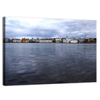 Tjörnin Reykjavik Skyline Wall Art