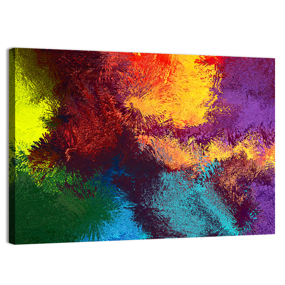 Sparkling Color Fields Wall Art