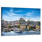 Süleymaniye Mosque Over Golden Horn Wall Art