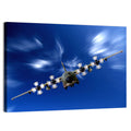 C-130 Head-on Camo Transport Wall Art
